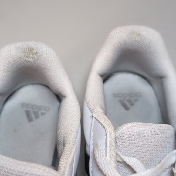 Adidas Unisex Breaknet Sneakers Tennis Court Lace Up Faux Leather Size 6 Shoes - Picture 6 of 11